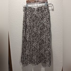 Animal print skirt